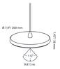 DISC PENDANT 100-230V DUO