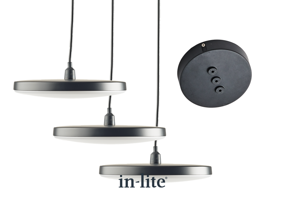 DISC PENDANT 100-230V TRIPLE