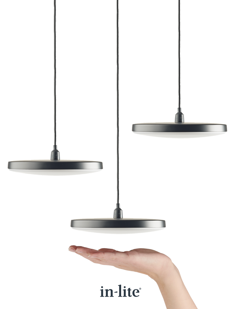 DISC PENDANT 100-230V TRIPLE